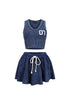 Summer Breeze Mineral Washed Top & Skirt SET